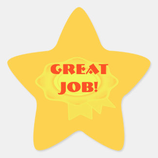 Good Job Stars Stickers and Sticker Transfer Designs - Zazzle UK