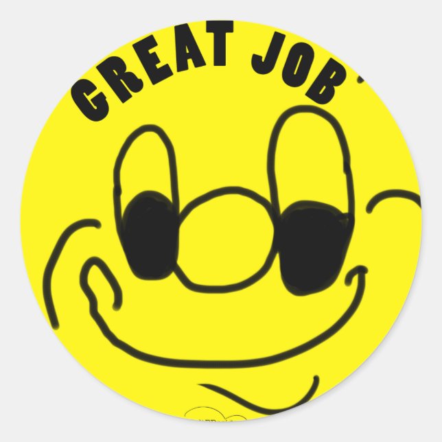 Great Job Sticker (Front)
