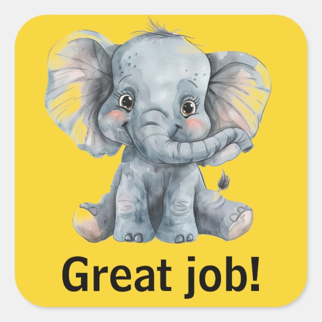 Great job stickers (Front)