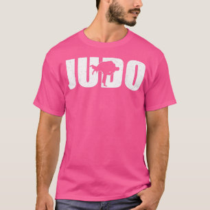Great Judo Fighter Silhouette Judoka Training T-Shirt