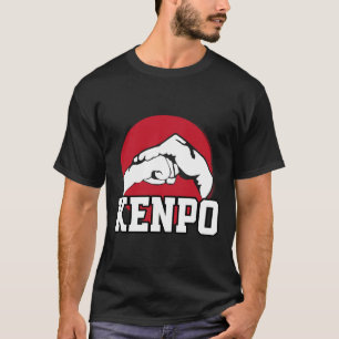Great Kenpo Karate Fist Design Japanese Martial Ar T-Shirt
