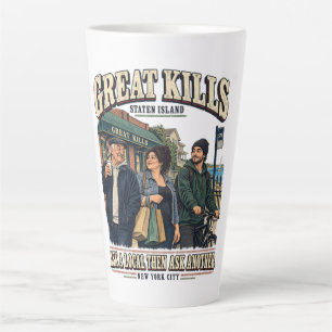 Great Kills Staten Island New York City Latte Mug
