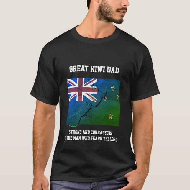 Great KIWI Dad T-Shirt (Front)