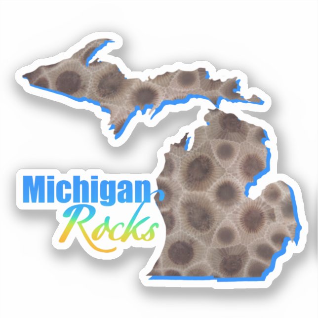 Great Lake state | Michigan rocks | Petoskey  (Front)