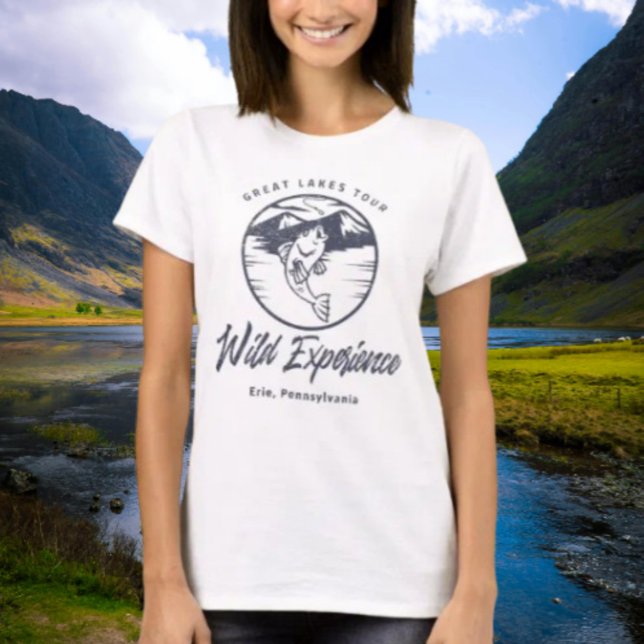 Great Lakes Adventure: Erie Edition T-Shirt (Creator Uploaded)