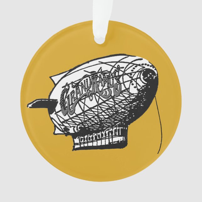 Great Lakes Airship Cruise Christmas Ornament (Front)