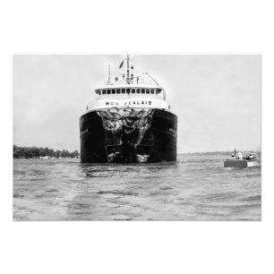 Great Lakes Algoma Montrealais at St. Clair, MI  P Photo Print
