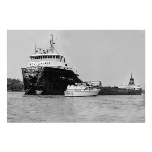 Great Lakes Algoma Montrealais at St. Clair, MI  Photo Print