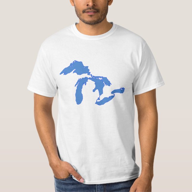 Great Lakes Alone - Value T-Shirt (Front)