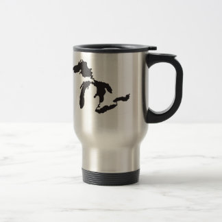 Great Lakes Custom Illustration Travel Mug