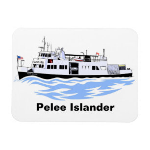 Great Lakes ferry Pelee Islander Magnet