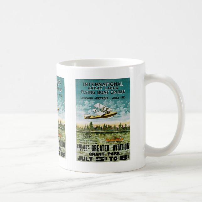 Great Lakes Flying Boat Coffee Mug (Right)