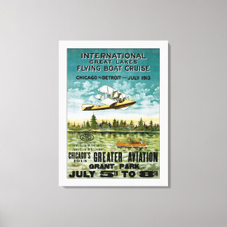Great Lakes Flying Boat - XL Canvas Print