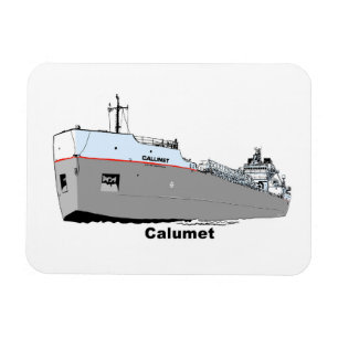 Great Lakes Freighter Calumet ex-Roesch Magnet