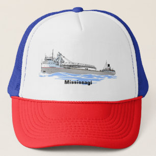 Great Lakes freighter Mississagi Trucker Hat