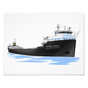 Great Lakes freighter Richard M. Marshall Photo Print