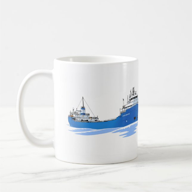 Great Lakes freighter Voyageur Independant Coffee Mug (Left)