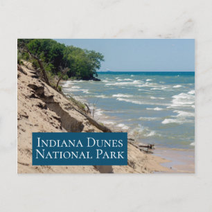 Great Lakes Indiana Dunes National Park Postcard