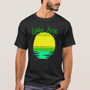Great Lakes Lake Erie Fishing And Boating 3 T-Shirt