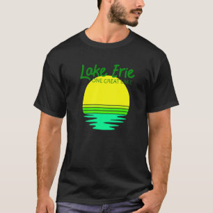 Great Lakes Lake Erie Fishing And Boating 5 T-Shirt
