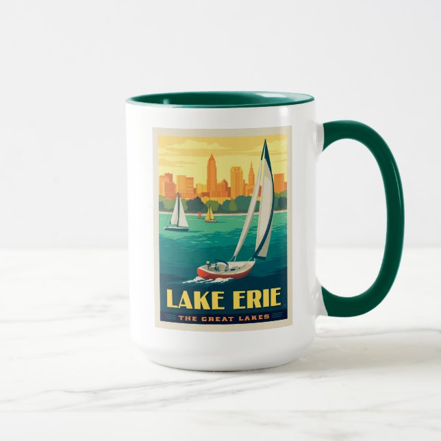 Great Lakes | Lake Erie Mug (Right)