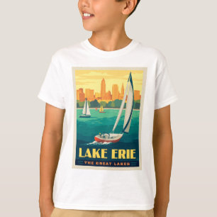 Great Lakes Lake Erie T-Shirt