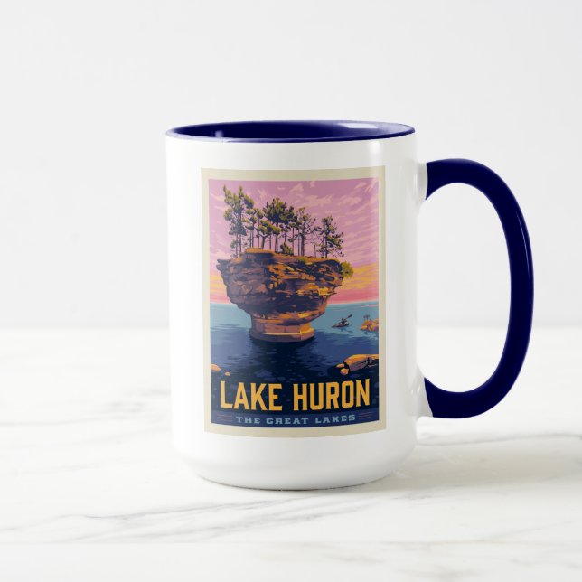 Great Lakes | Lake Huron Mug (Right)