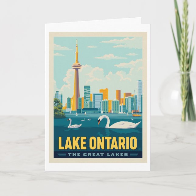 Great Lakes | Lake Ontario Card (Front)
