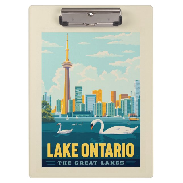 Great Lakes | Lake Ontario Clipboard (Front)