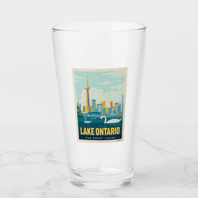 Great Lakes | Lake Ontario Glass (Front)