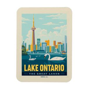 Great Lakes   Lake Ontario Magnet