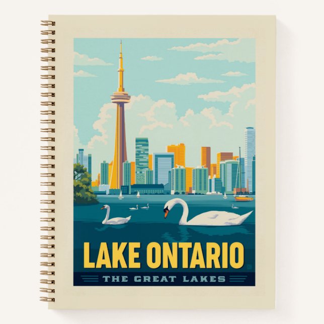 Great Lakes | Lake Ontario Notebook (Front)