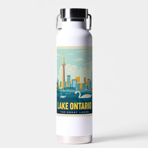Great Lakes   Lake Ontario Water Bottle