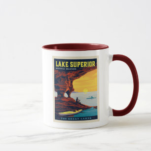 Great Lakes   Lake Superior Mug