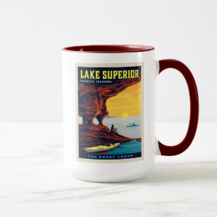 Great Lakes   Lake Superior Mug