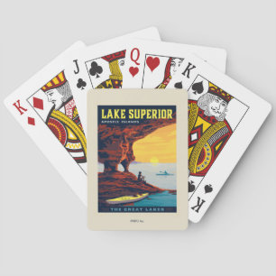 Great Lakes Lake Superior Playing Cards