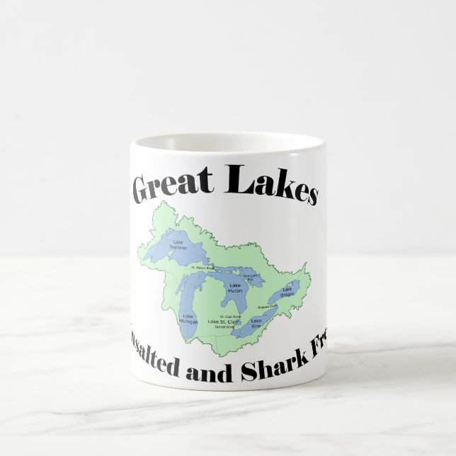 Great Lakes Mug Unsalted and Shark Free (Center)