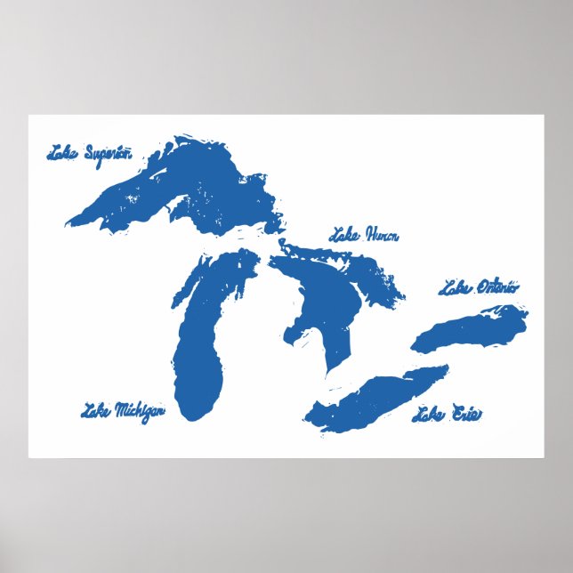 Great Lakes Poster (Front)