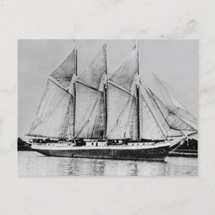 Great Lakes schooner Oliver H. Perry Postcard