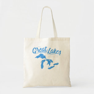 Great Lakes Shark Free & Unsalted Summer Vacation  Tote Bag