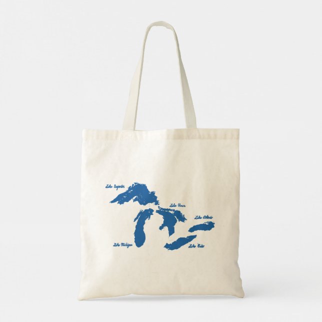 Great Lakes Tote Bag (Back)