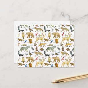 Great Lakes Wildlife Postcard