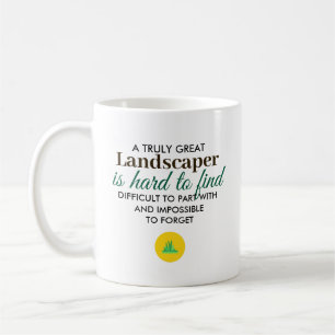 Great Landscaper Personalised Name Gift Coffee Mug