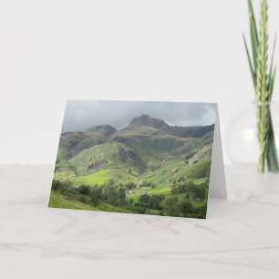 Great Langdale Valley, Lake District, England Card