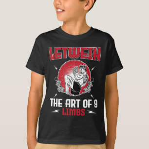 Great Lethwei Boxing Outfit Kick Mma Kickboxing T-Shirt