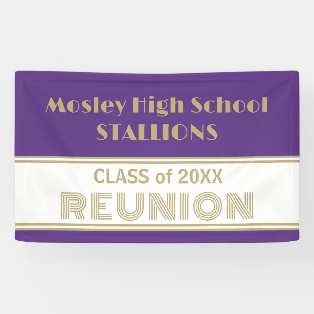 Great Look! Classic, Class reunion banner (Horizontal)