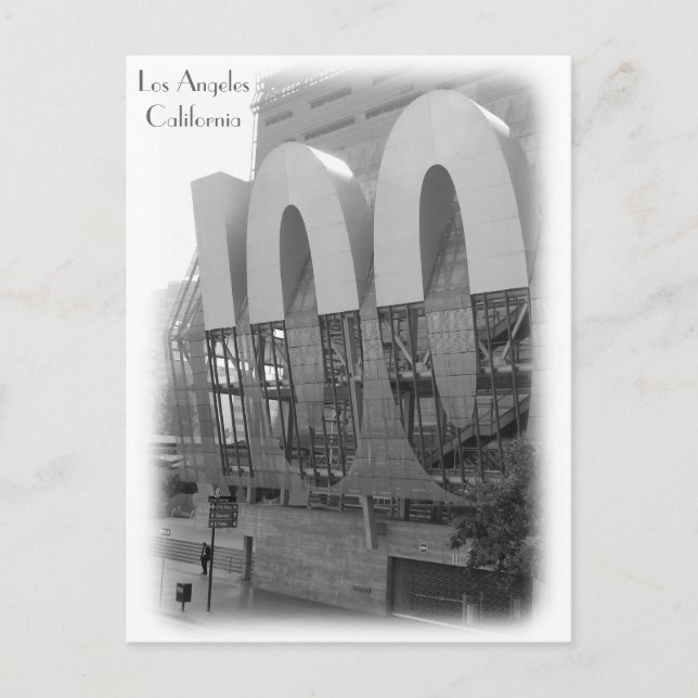 Great Los Angeles Downtown Postcard! Postcard (Front)