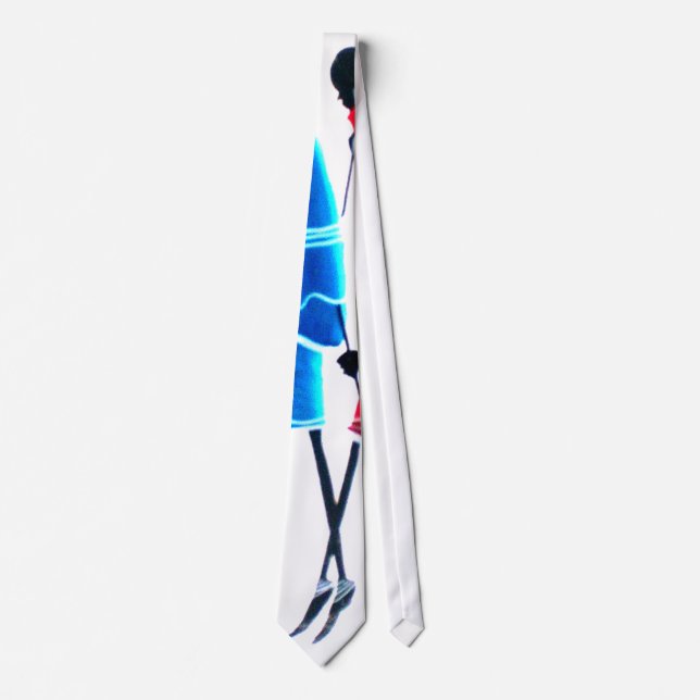 Great Maasai Hakuna Matata Designer Vintage Tie (Front)