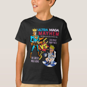 Great Maga King Donald Trump Biden Usa Ultra Maga  T-Shirt