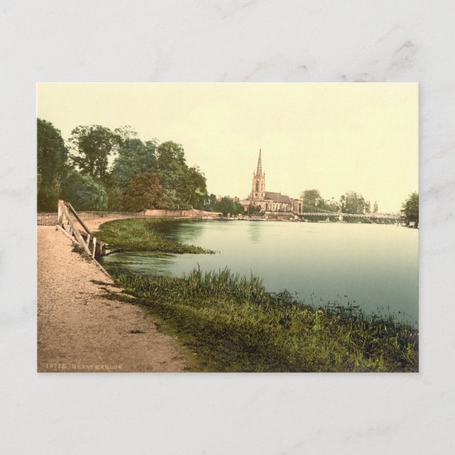 Great Marlow, Buckinghamshire, England Postcard (Front)